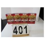 4 Boxes Hamburger Helper Exp 8/30/24 Beef Flavor