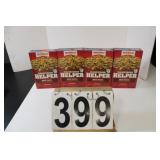 4 Boxes Hamburger Helper Exp 8/30/24 Beef Flavor