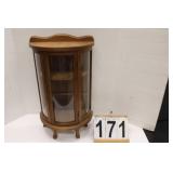 Small Curio Cabinet 22.5"T X 13"W X 6.5"D