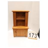 Mini Dollhouse Cupboard 23"T X 14"W X 9.5"D