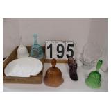 Flat Of Assorted Fenton Bells - Shoe - Plate