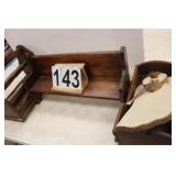 Magazine Rack - Wood Bench - Doll Cradle