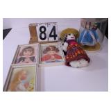 Flat w/ 3 Pictures ~ Doll ~ Figures