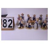 Flat of Denim Days Figures