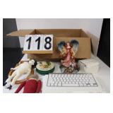 Box W/ Wood Towel Holder - 2 Apple Wireless-