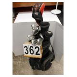 Golf Bag w/ Iron Max Clubs