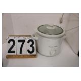 Small Proctor Silex Crock Pot (Works)