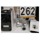 Ostba Sausage Grinder/ Stuffer W/ Attachment Works