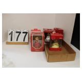 5 Hallmark Ornaments Barbie