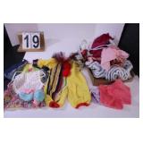 Flat of Doll Clothes w/ Clown Outfit