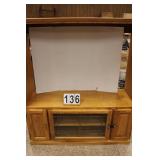 Entertainment Center 64"T X 56"W X 21"D