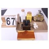 Flat of Collectables w/ Phone Pencil Sharpener ~