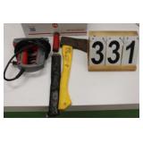 Box of Tools w/ Craftsman Staple Gun ~ Hatchet ~