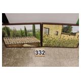 Pair of Pictures 22"T X 31.5"W