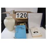 Box W/ Vase - Cook Book - Other Books