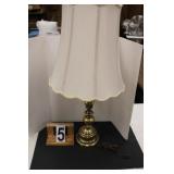 Gold Tone Lamp (Works) 36.5