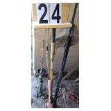 Group of Fishing Poles