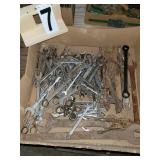 Box of Open End and Boxed End Wrenches
