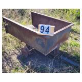 2 Wheel Lawn Cart