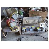 Hot Water Alarms ~ Golf Cart Seat ~ Metal