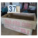 Pepsi Crate ~ Diet Rite Soda Crate