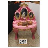 Disney Princess Makeup Table