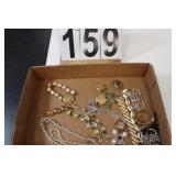 Flat OF Jewelry Includes Trifari - Park Lane -