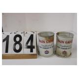 2 Standard Oil Rain Gauges (Some Damage)