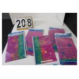 Flat Of Frozen Plastic Table Covers