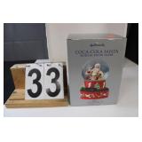 Hallmark Coke Musical Snow Globe