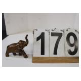 Solid Brass Elephant