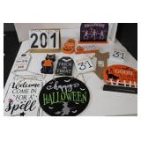 Halloween Signs Includes Happy Halloween