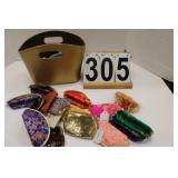 Tub of Oriental Coin Purses