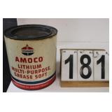 Standard Oil 10 LB. Grease Can W/ Grease