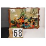 Disney Wall Clock 15.5"T X 22"W