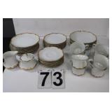 Harmony House Golden Starlight Fine China Set