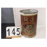 RJ Baking Powder Can 13" T