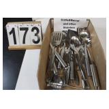 Crate & Barrel And Other Stainless Utensils