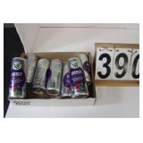 7 Can V8 Energy  Pomegranit & Blueberry Exp 10/24
