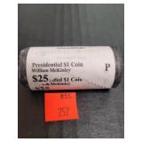 Presidential Dollars William McKinley P Mint