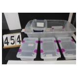 Tote W/ 4 Small Clip Boxes - Small Tub