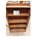 Book Shelf Has 5 Shelves Wood 47.5" X 30" X 8"