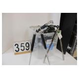 Clear Tote Of Grilling Tongs (New)