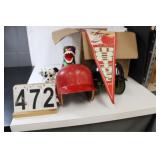 Box W/ Stuffed Toys - Helmets - Cardinals Pennant