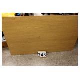 Wooden Table Top 66"L X 38"W