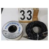 16 Gauge Speaker Wire (New) - Audio Cable (New)