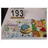 3 Coloring Books