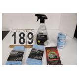Tire Shine Spray ~ Micro Fiber Towels ~