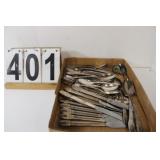 Flat Of Silver Ware