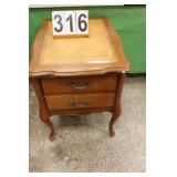 Side Table w/ Drawer 24"T X 20"W X 26"D